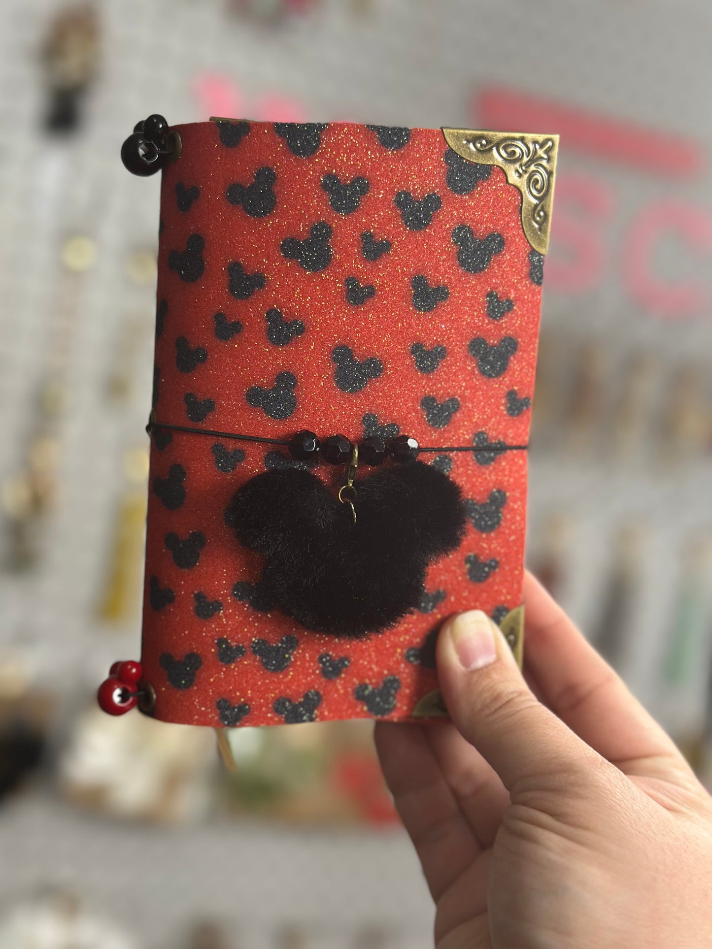 A6 Mini Vintage Mouse Trifold Journal Bundle