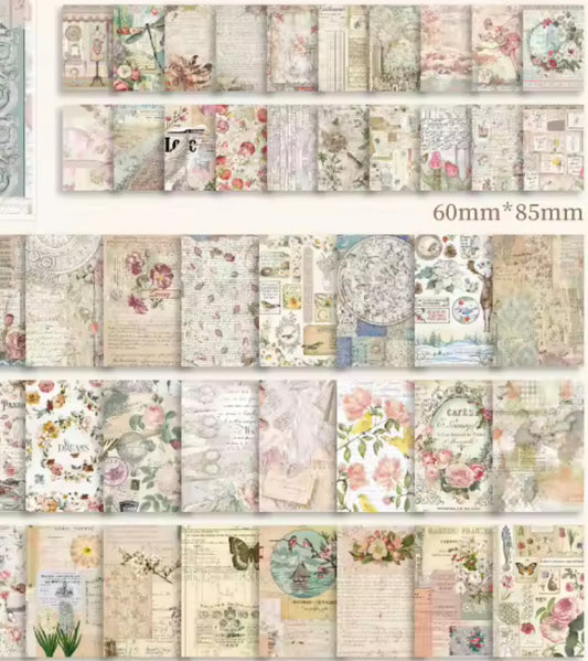 50 Pcs Vintage Collection