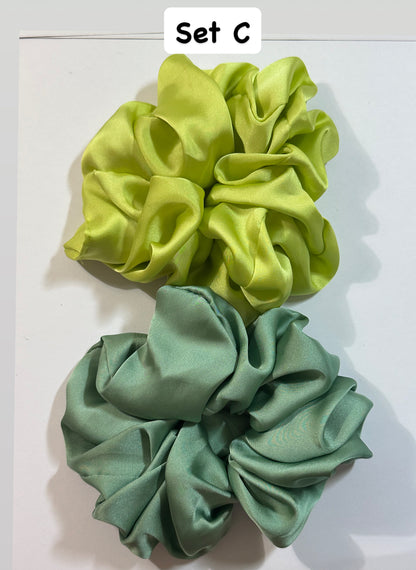 Large Scrunchies (Set of 2)
