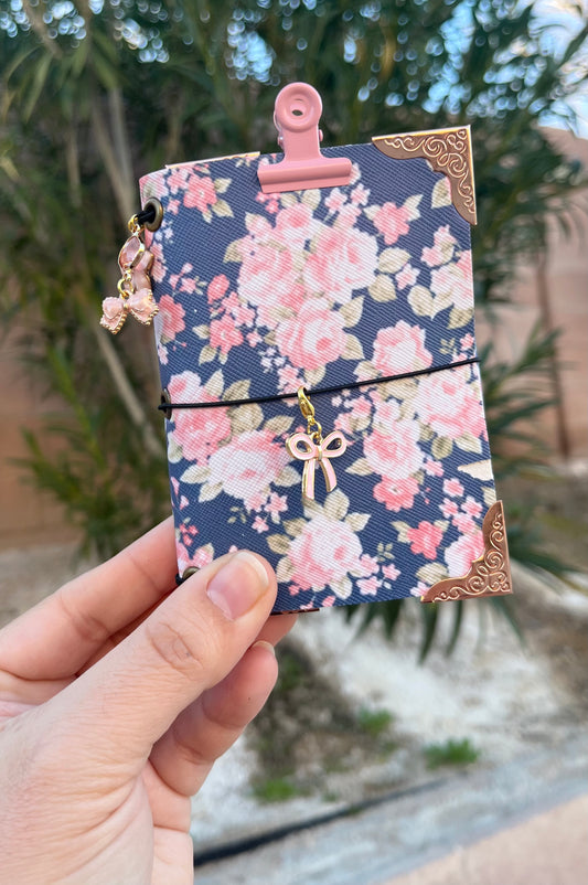 Floral in Pink Mini Journal