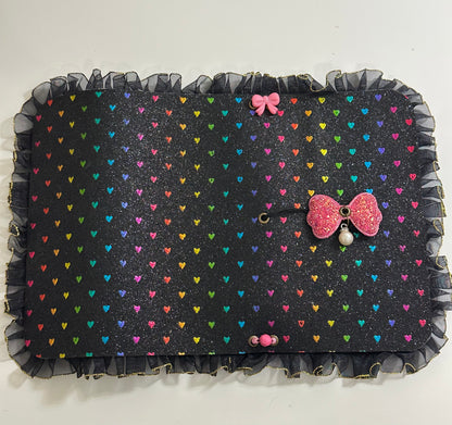 A6 TN Rainbow Hearts Journal Bundle