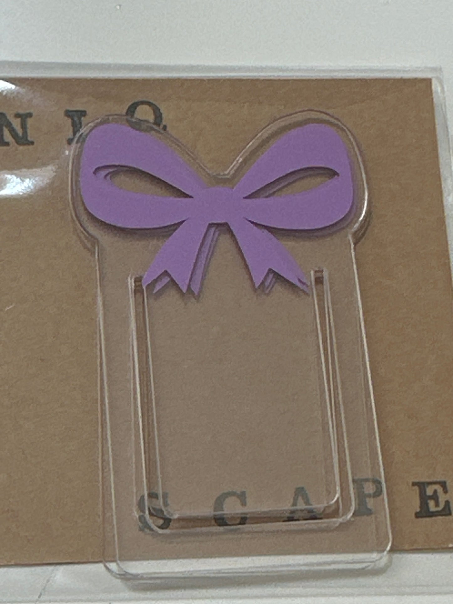 Bow Acrylic Bookmarks (set of 3)