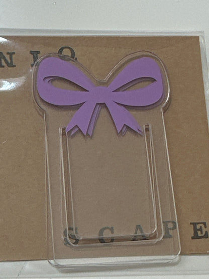 Bow Acrylic Bookmarks (set of 3)