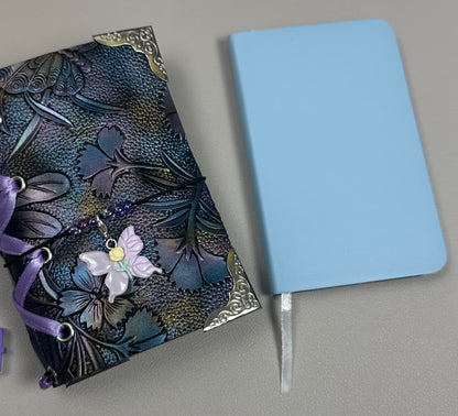 Mini Purple Fantasy Trifold Journal