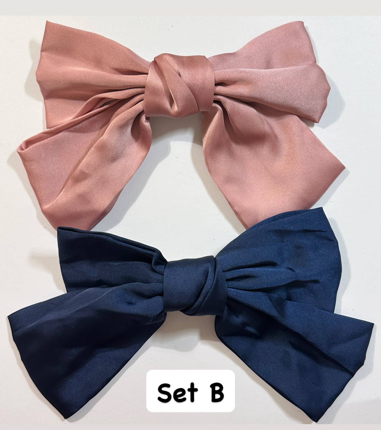 Large Bow Hair Clip(Set of 2)