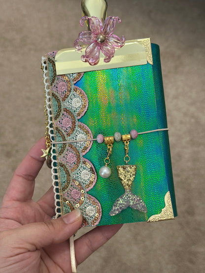 A6 Mini Mermaid Trifold Journal Bundle