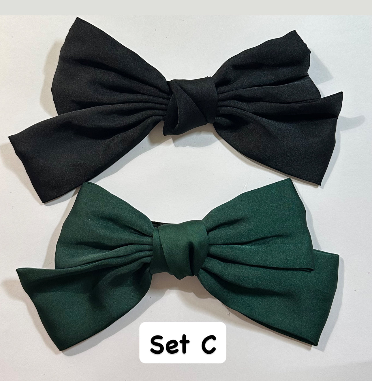 Large Bow Hair Clip(Set of 2)