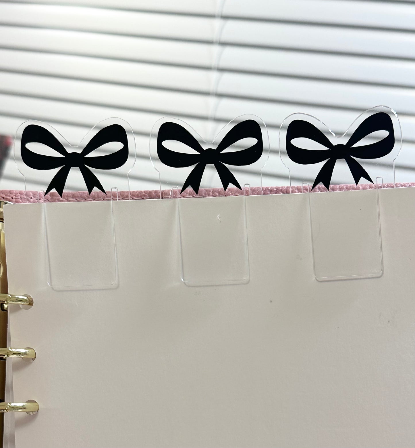 Acrylic Bookmarks (set of 3)