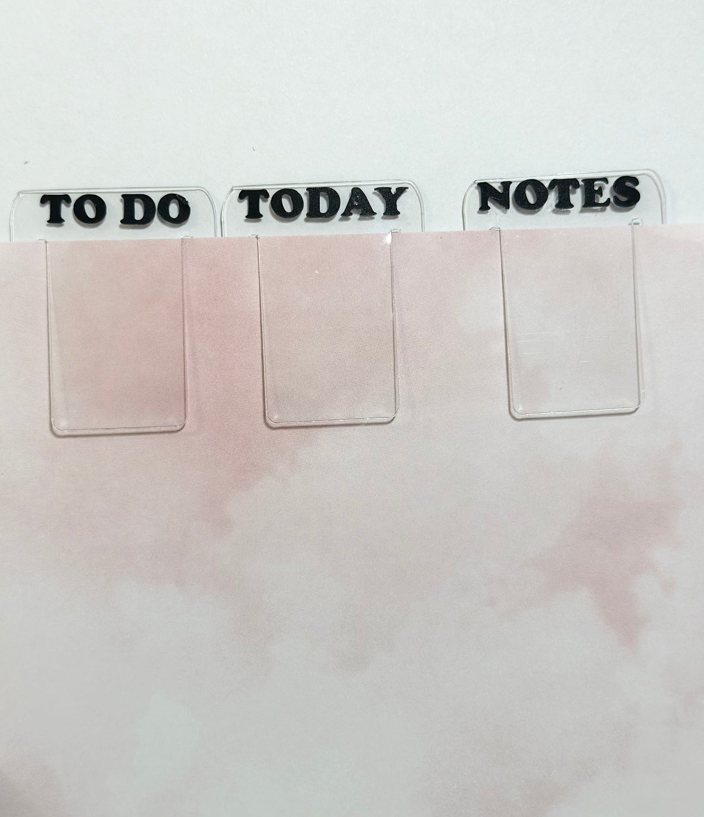 Acrylic Bookmarks (set of 3)