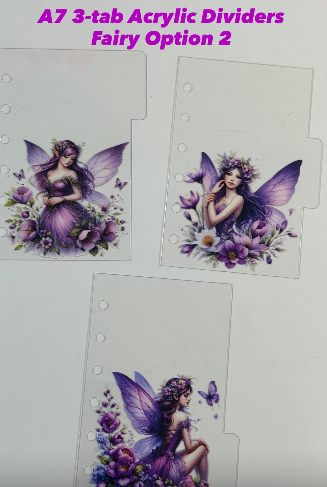A7 Planner Dividers