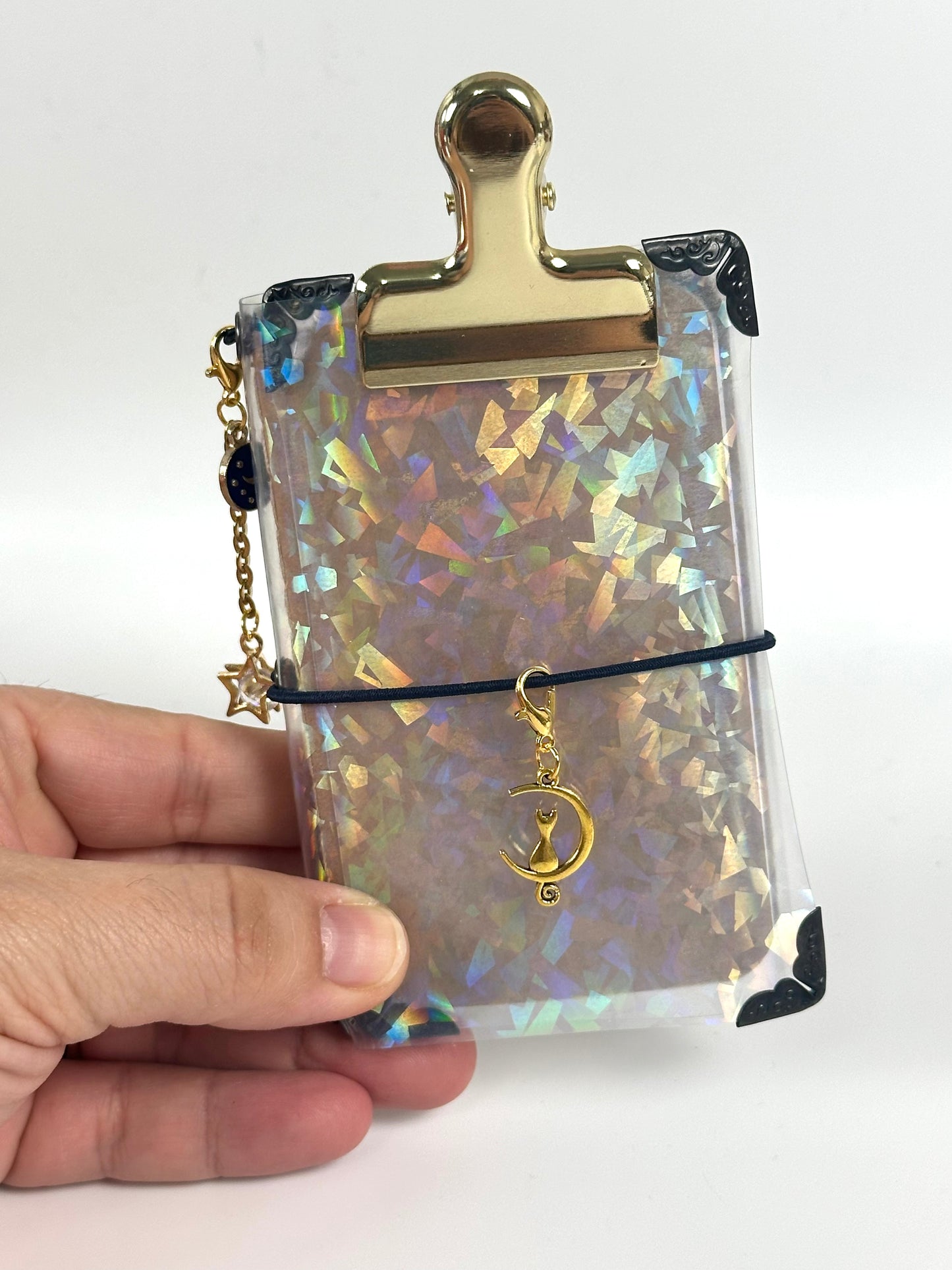A5 Clear Vinyl Journals