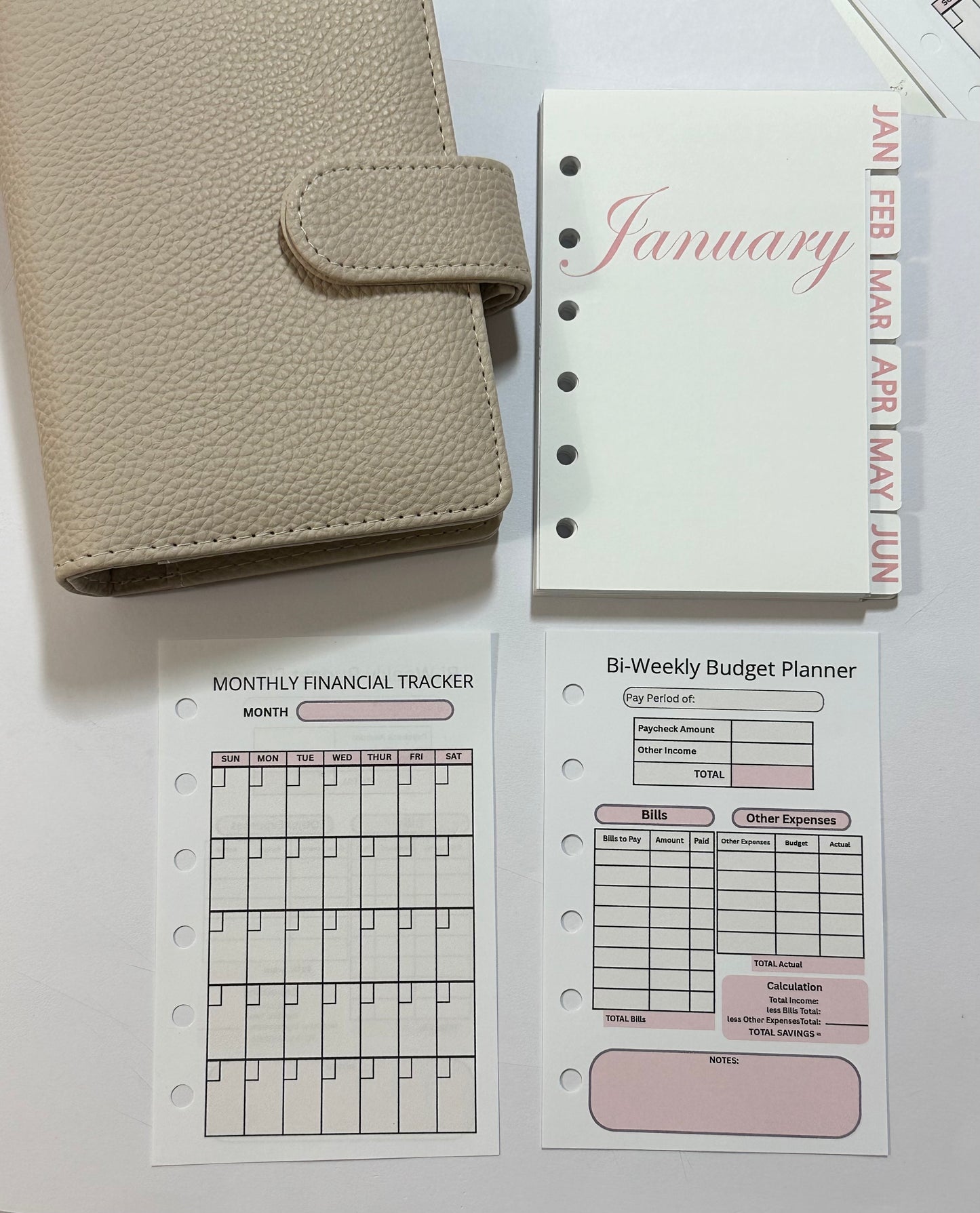 12-Month Financial Tracker