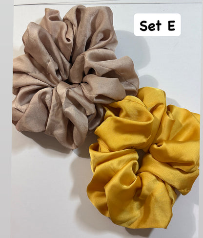 Large Scrunchies (Set of 2)
