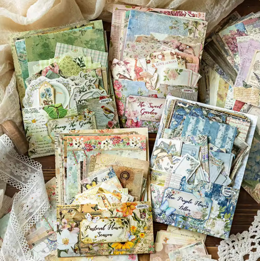 50 Pcs Floral Collection