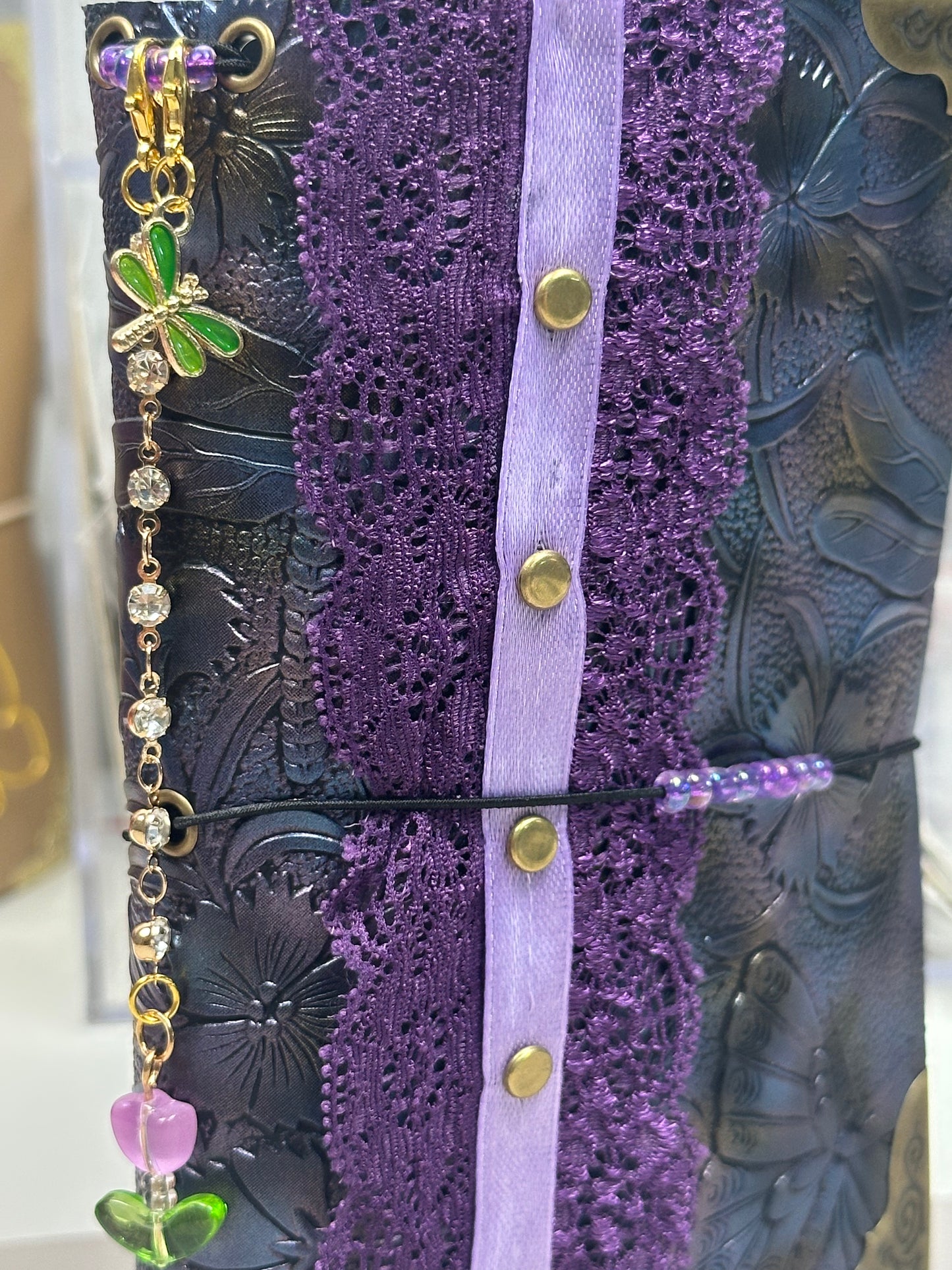 A6 Mini Purple Fairy Trifold Journal