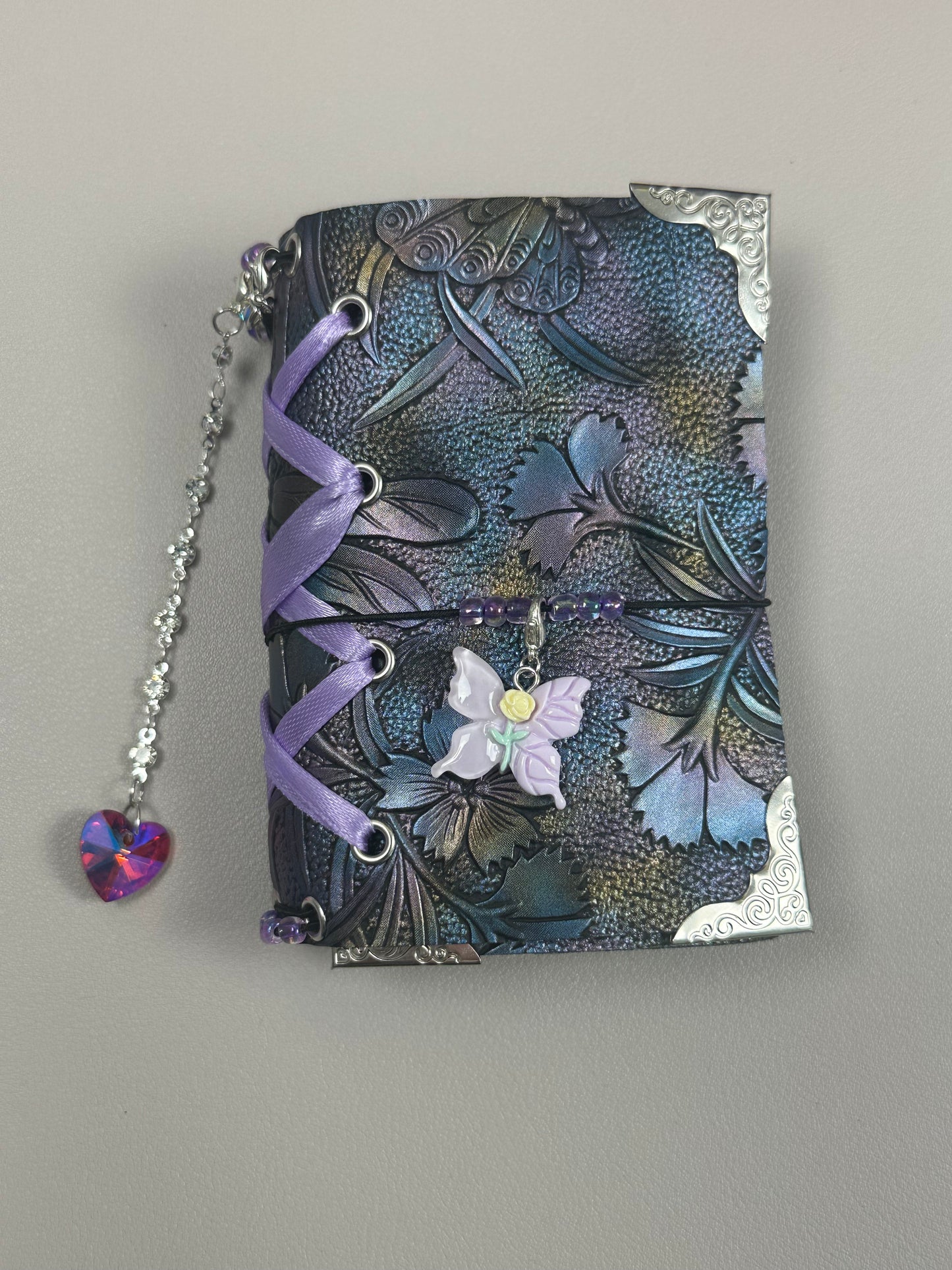 Mini Purple Fantasy Trifold Journal