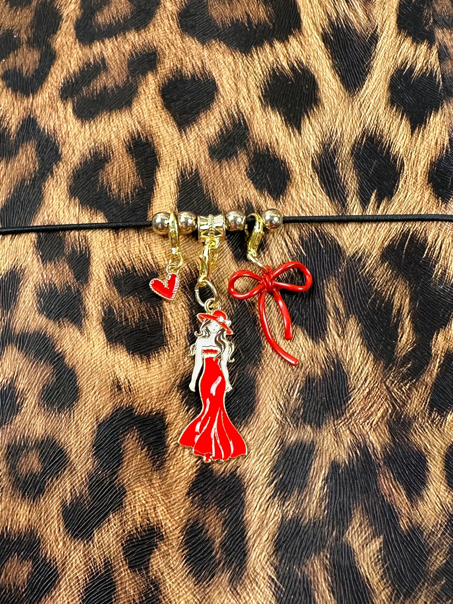 A5 Trifold Glam Leopard