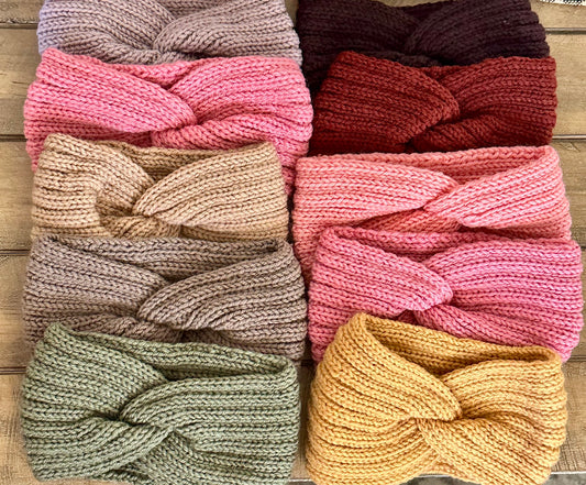 Cozy Knit Headband Set of 2